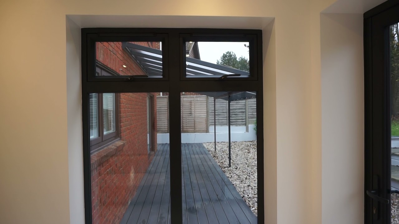 Customer testimonial video - Crownhill Building Services completed nice rear extension and garden work in Milton Keynes